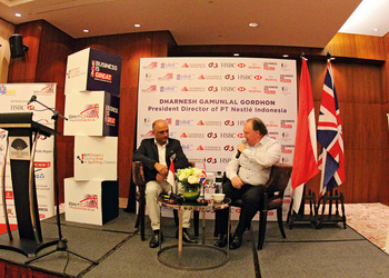BritCham with Dharnesh Gordhon, President Director of PT Nestlé Indonesia