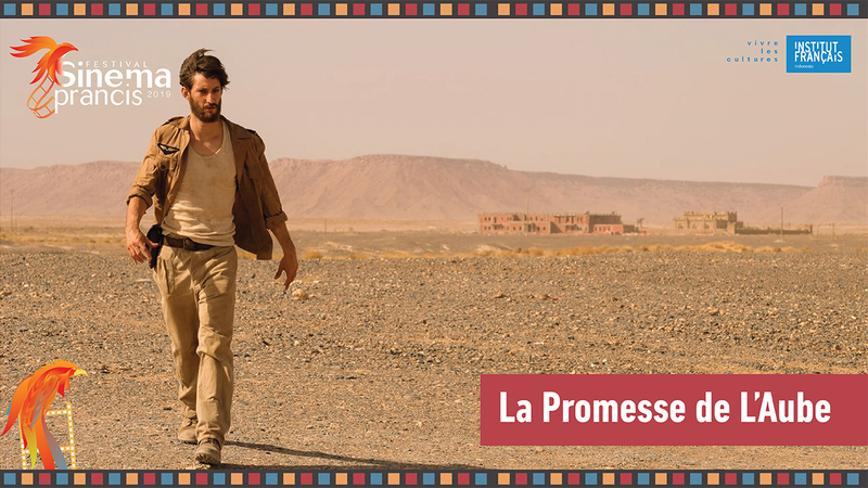 A filmstill of La Promesse de L'Aube played at Festival Sinema Prancis