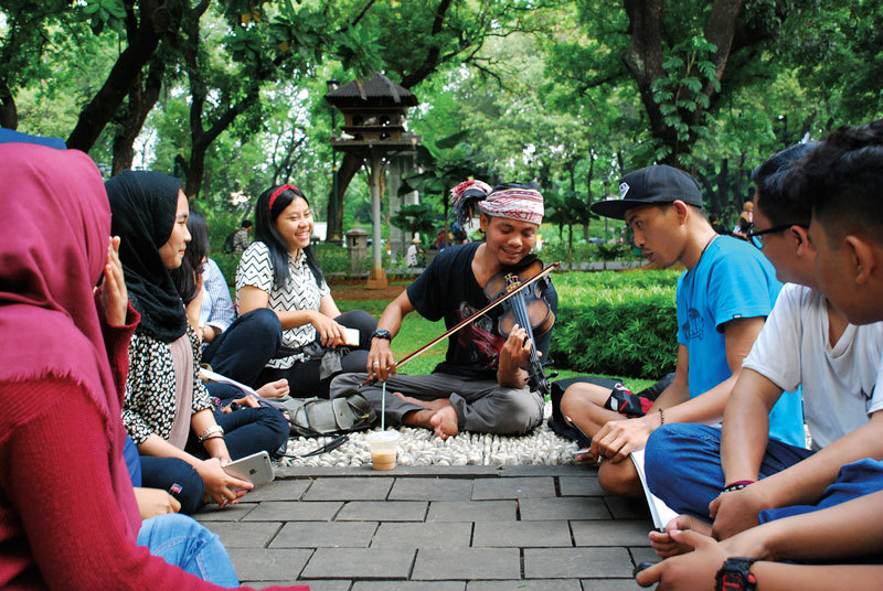 The Sound Of Music In Jakartas Public Spaces Now Jakarta