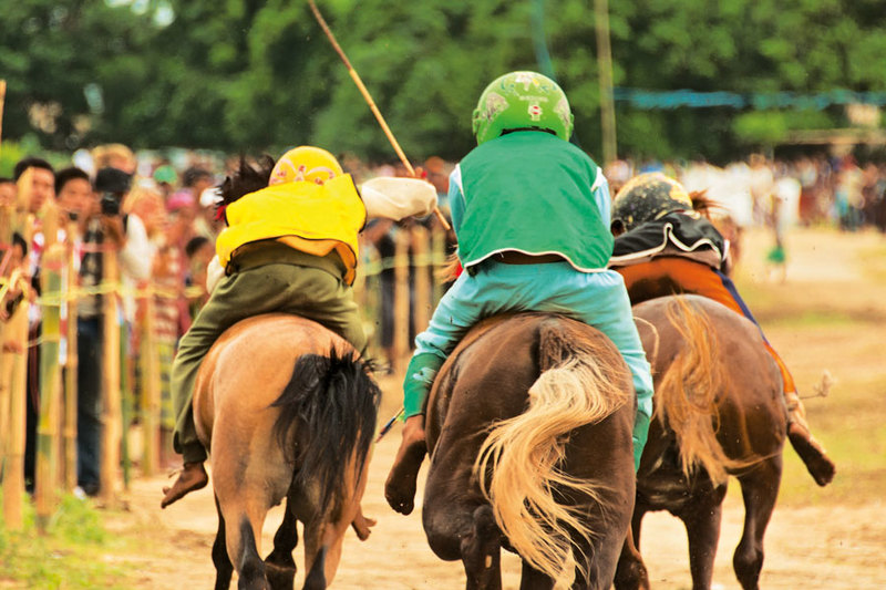 Image result for bima, sumbawa, indonesia, child jockeys, horse racing