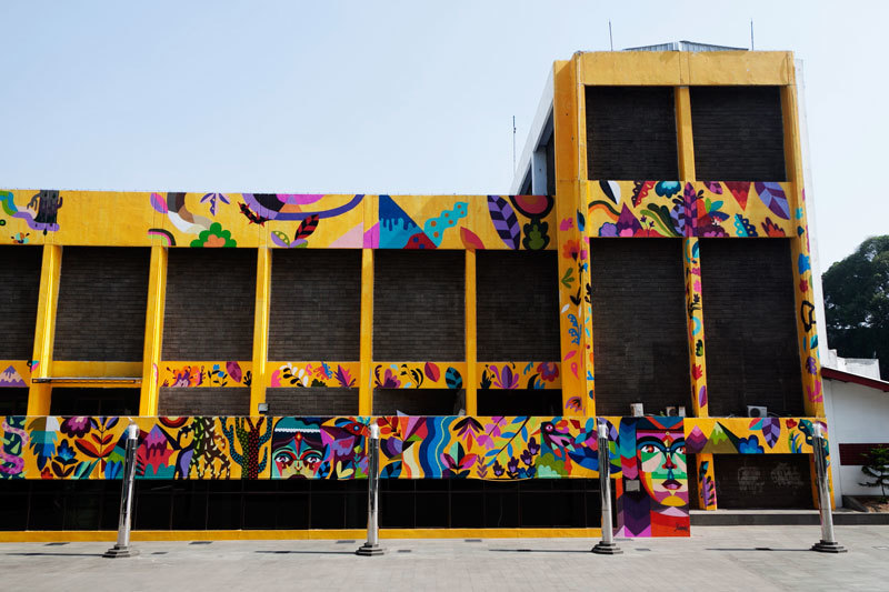 Colombian Muralist Ledania Captures Urban Diversity In Now