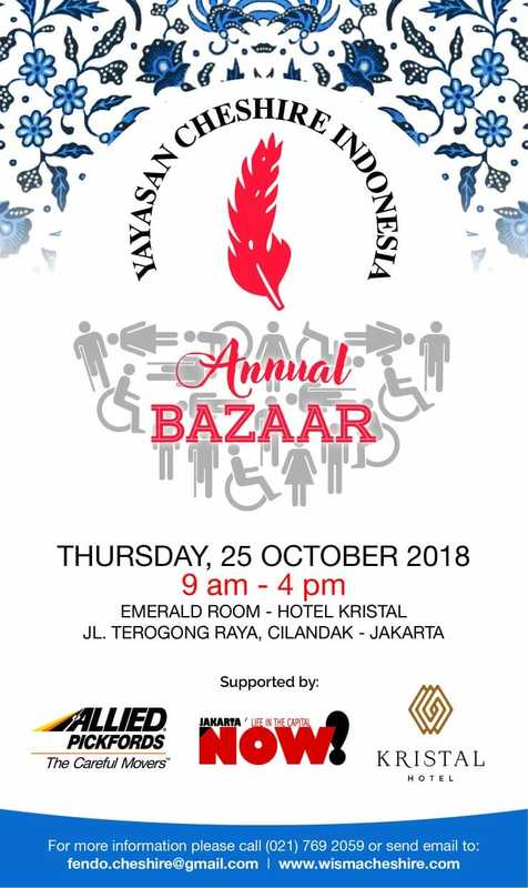 Yayasan Cheshire Indonesia's Annual BAZAAR