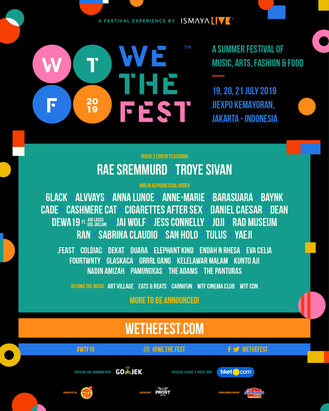 Poster We The Fest 2019