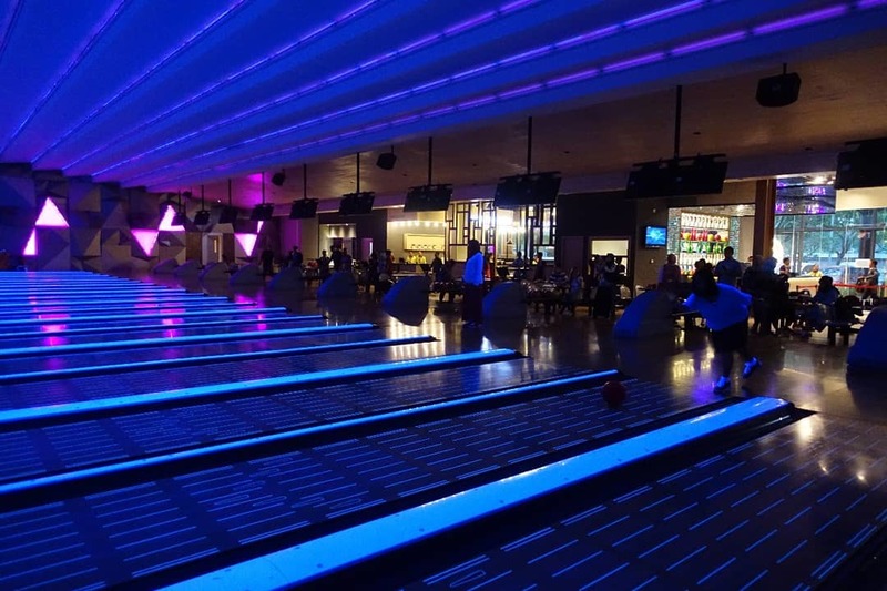 Bowling game area at Spincity Bowling Alley at The Breeze, BSD.