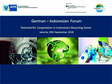 German-Indonesia Forum on Potential Cooperation In Indonesia’s Recycling Sector 