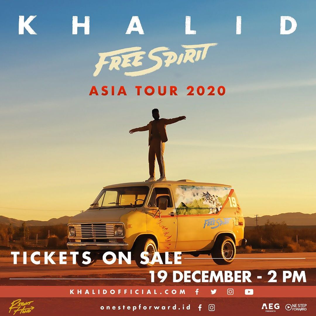 Khalid – Free Spirit Asia Tour 2020 – Live in Jakarta