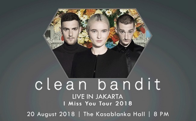 Clean Bandit Live in Jakarta - I Miss You Tour 2018