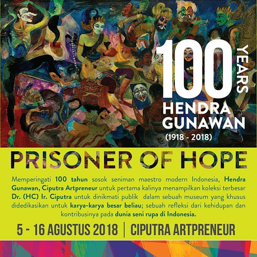 100 Years of Hendra Gunawan: Prisoner of Hope