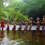 Life of Dayak in Sungai Utik Iban Village 