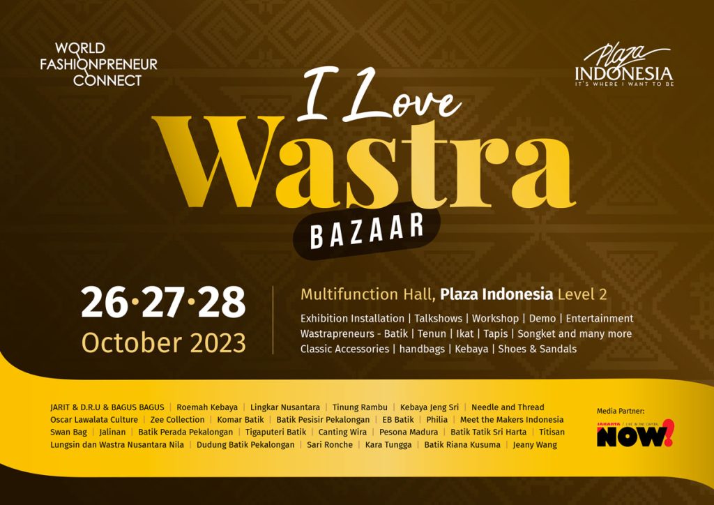 Explore Indonesian Textile Heritage With ‘I LOVE WASTRA BAZAAR’ 2023 ...