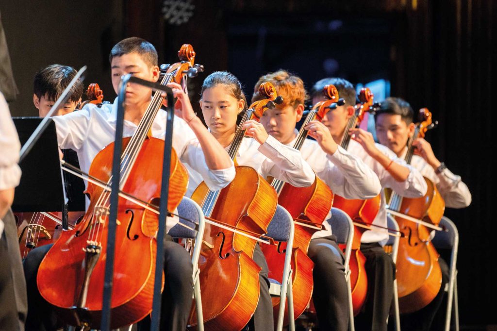 jakarta intercultural school's orchestra